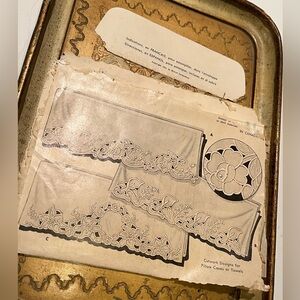 VINTAGE CUTWORK DESIGN PATTERNS.